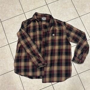 Carhartt Loose-Fit Heavyweight Long-Sleeve Flannel Shirt for Men